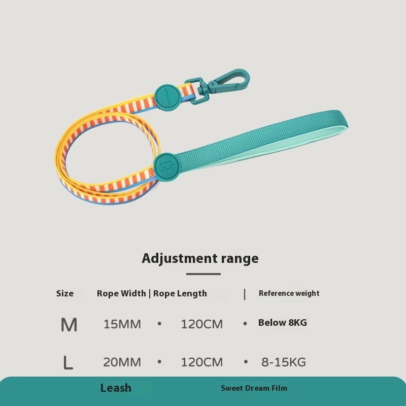 Retro Record Hand Holding Rope Small And Medium-sized Dogs