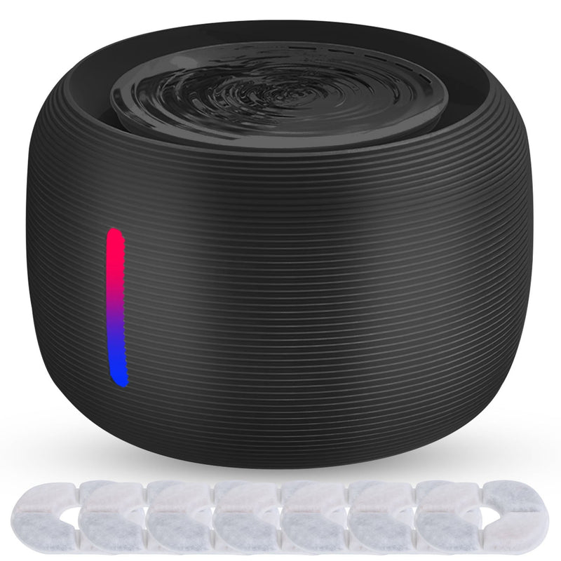Pet Water Fountain Automatic Black Circulating Dispenser For Cats Dogs - Purrfect Pet Kingdom