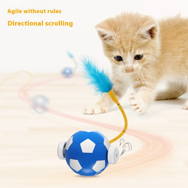 Bite-resistant Electric Cat Teasing Self-Hi Interactive Pet
