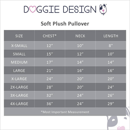 Cream Soft Plush Warm Dog Pullover