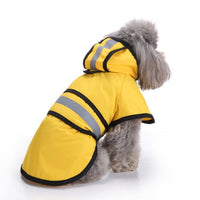 Dog Raincoat Reflective Dog Clothes Small Dog Bibi Teddy