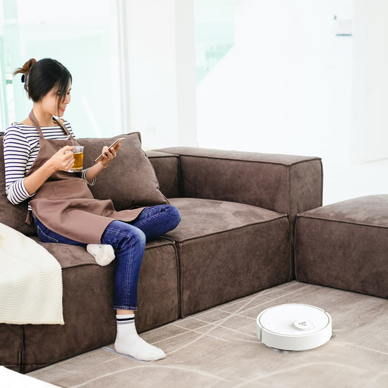 **3-in-1 Sweeping Robot: USB Charging, 1000Pa Suction, Auto-Clean for Pet Hair, Carpets & Floors** - Purrfect Pet Kingdom