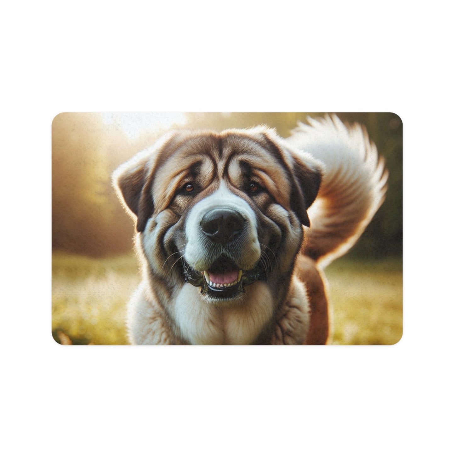 Pet Food Mat (12x18) - Central Asian Shepherd Dog