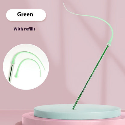 Pet Silicone Cat Teaser Simulation Replaceable