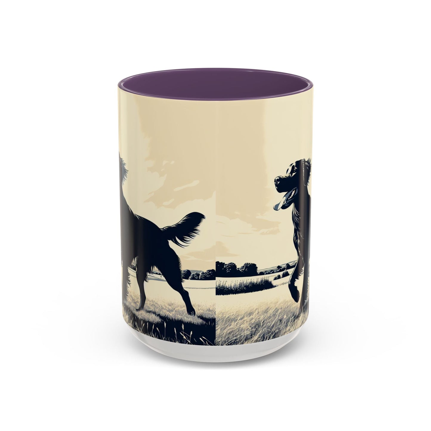 Flat Coated Retriever Accent Coffee Mug - Perfect Gift for