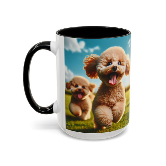 Toy Poodle Accent Coffee Mug - Perfect Gift for Dog Lovers