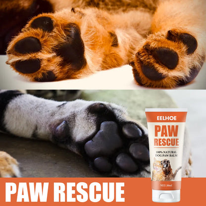 Premium Soothing Paw Care Cream for Dry Cracked Pet Paw Pads