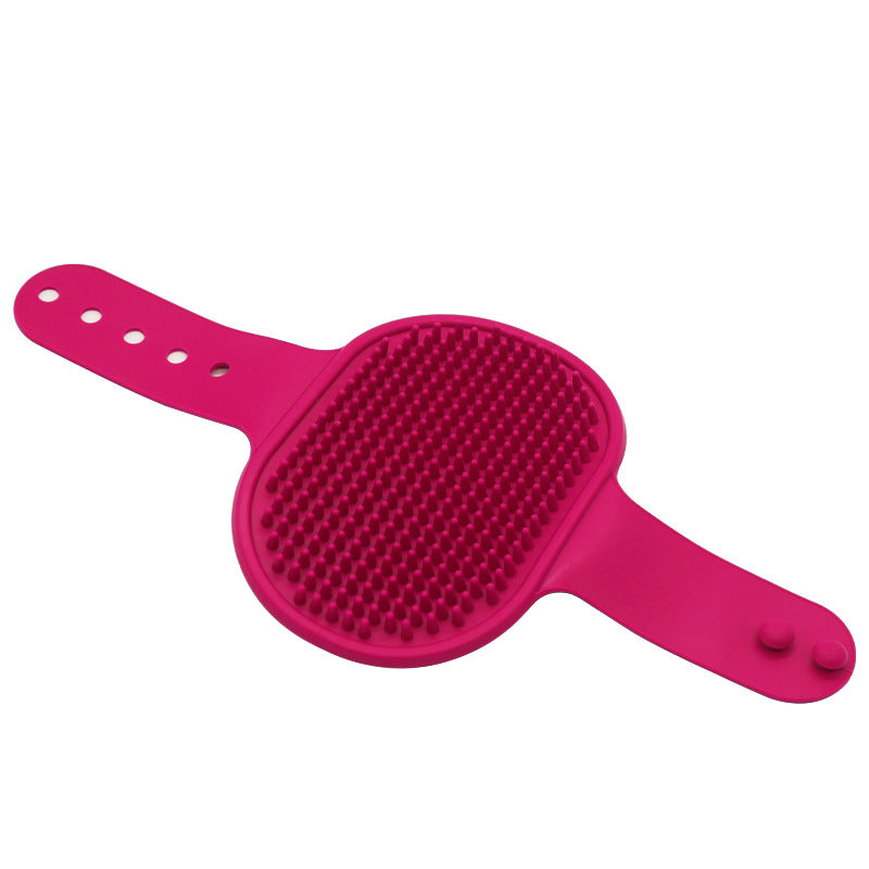Premium Soft Silicone Pet Bath Brush for Gentle Grooming Joy