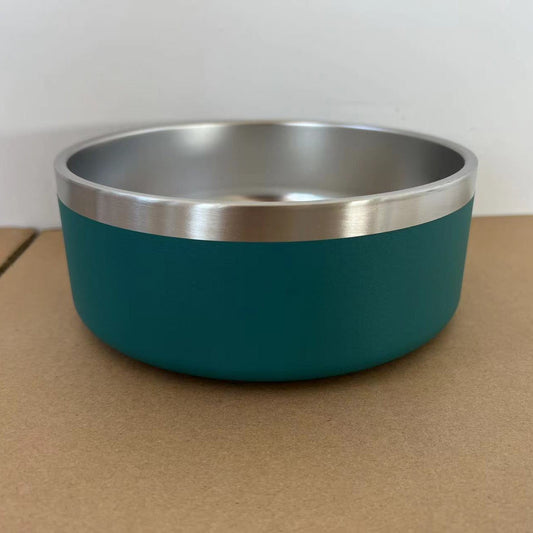 Stainless Steel Dog Bowl Inside And Outside 304 With Silica