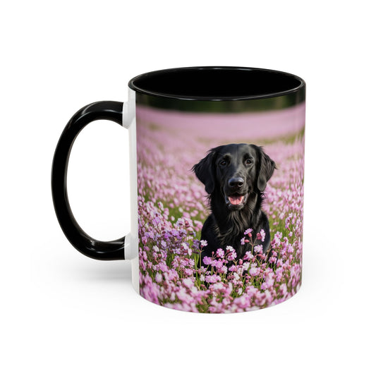 Flat Coated Retriever Accent Coffee Mug - Perfect Gift for