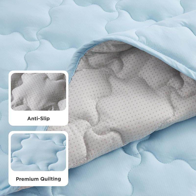 Bedsure Dog Cooling Mat – Washable Summer Crate Pad for Large Dogs (Up to 50 lbs), Non-Slip, Portable, QMAX>0.5 Cooling Tech - Purrfect Pet Kingdom