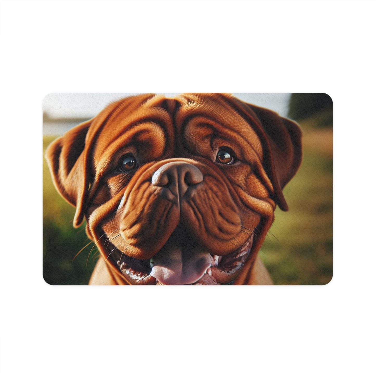 Pet Food Mat (12x18) - Dogue de Bordeaux