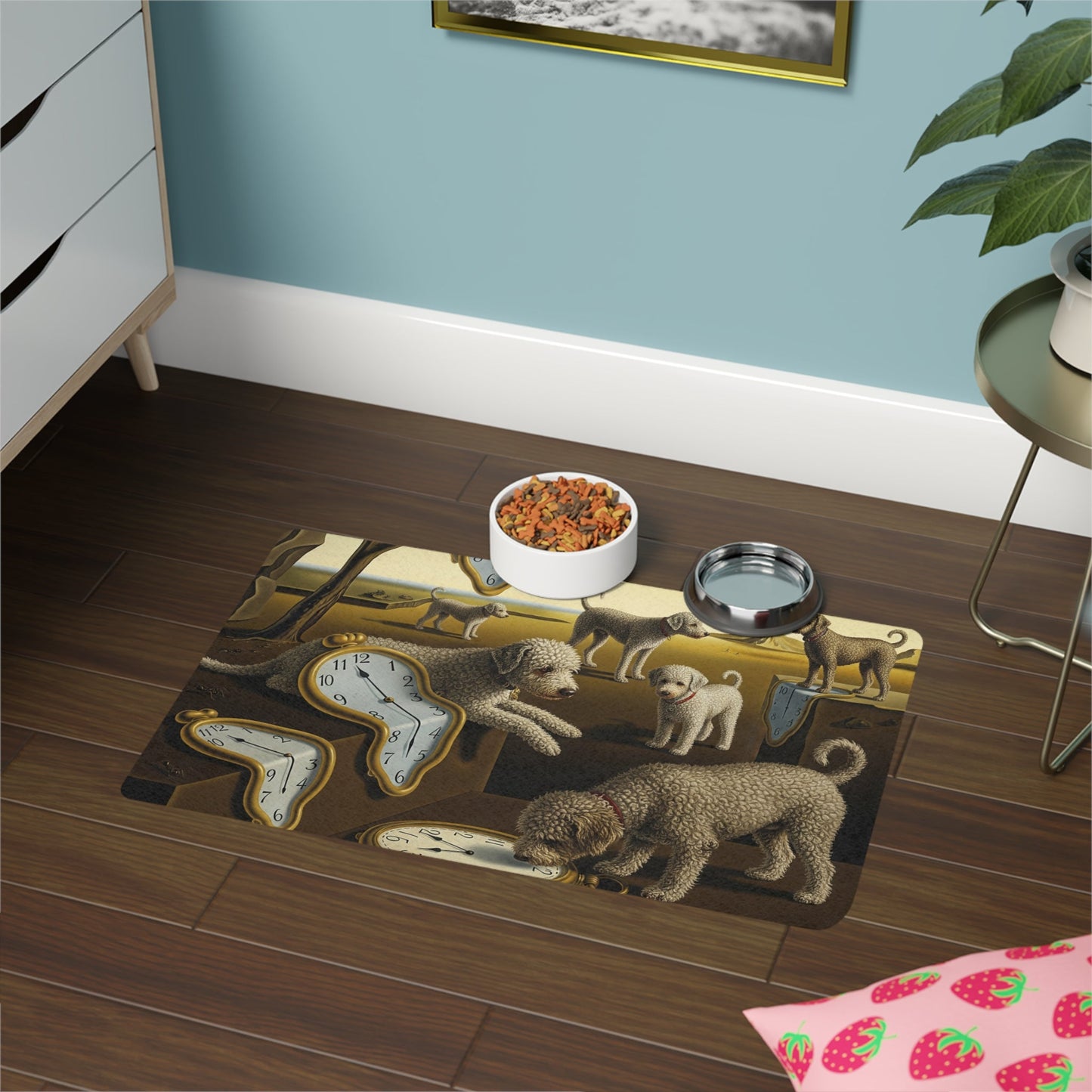 Pet Food Mat (12x18) - Spanish Water Dog