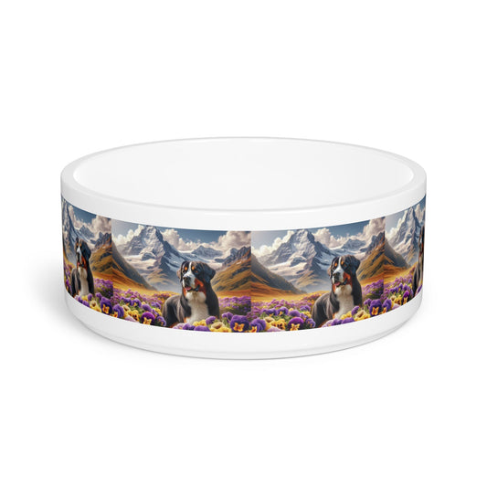 Greater Swiss Mountain Dog Pet Bowl