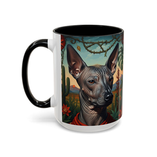 Xoloitzcuintli Accent Coffee Mug - Perfect Gift for Dog Lovers
