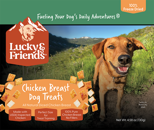 Lucky & Friends Chicken Breast Dog Treat - Lucky & Friends