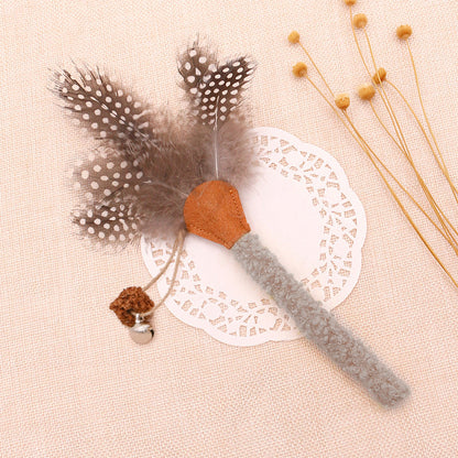 Cat Chew Sticks Catnip Chew Toys With Feather Funny Cat