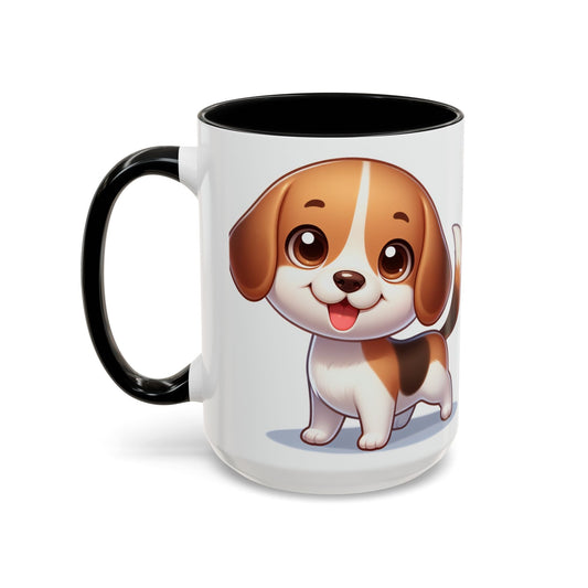 Beagle Accent Coffee Mug - Perfect Gift for Dog Lovers