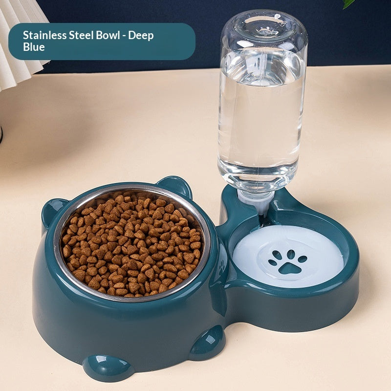 Pet 2-in-1 Water And Food Dispenser