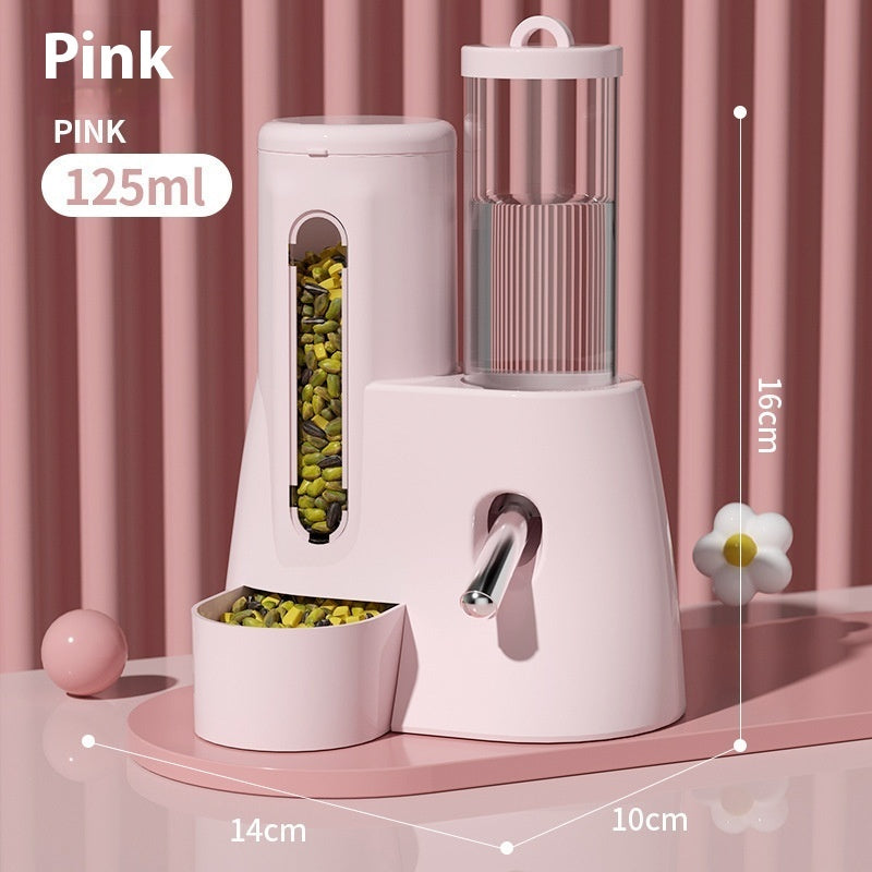 Pet Zen 2-in-1 Automatic Hamster Food Bowl and Water Feeder