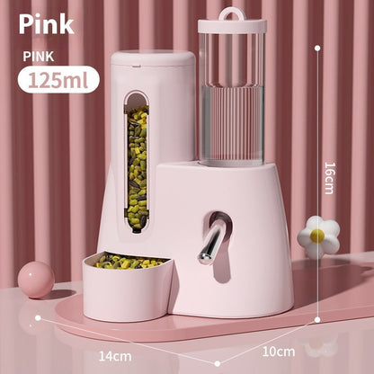 Pet Zen 2-in-1 Automatic Hamster Food Bowl and Water Feeder