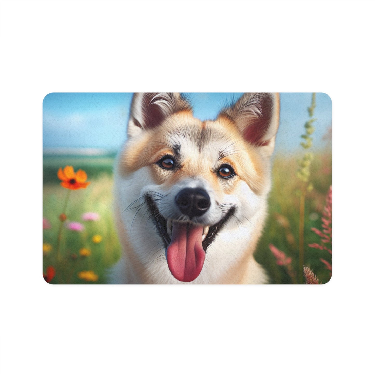 Pet Food Mat (12x18) - Canaan Dog