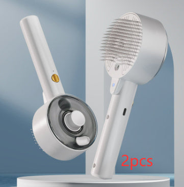 Pet Hair Remover Steam Brush Self-Cleaning 🧹 - Purrfect Pet Kingdom