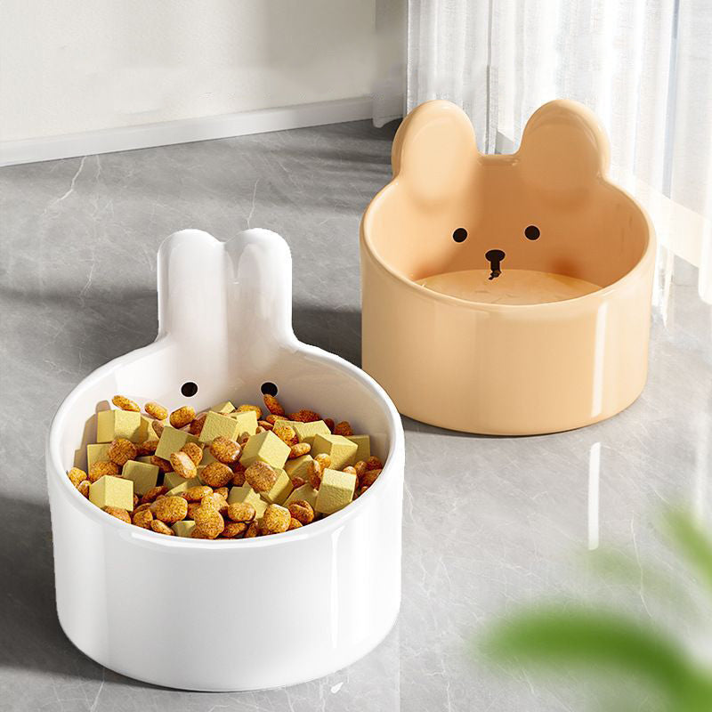 Cute Small Pet Ceramic Bowl Cat Food Bowl Dog Bowl Cat Food