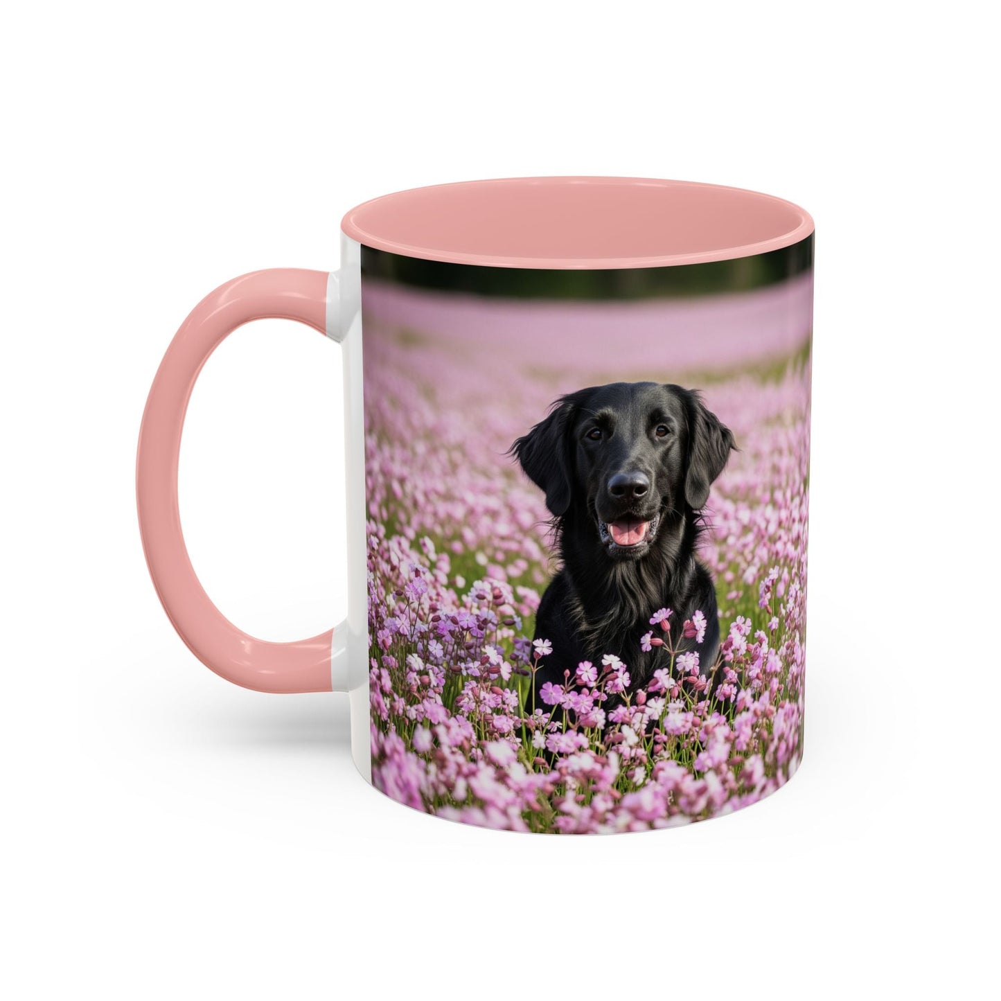 Flat Coated Retriever Accent Coffee Mug - Perfect Gift for