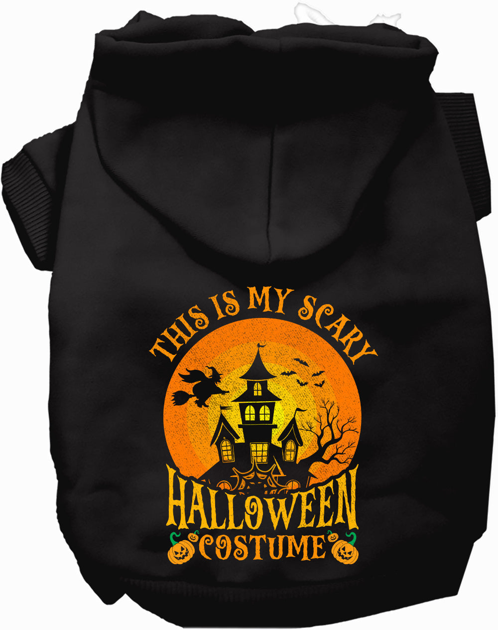 Dog Hoodie Scary Halloween Costume for Festive Style Wear