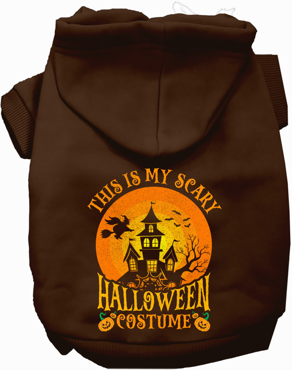 Dog Hoodie Scary Halloween Costume for Festive Style Wear