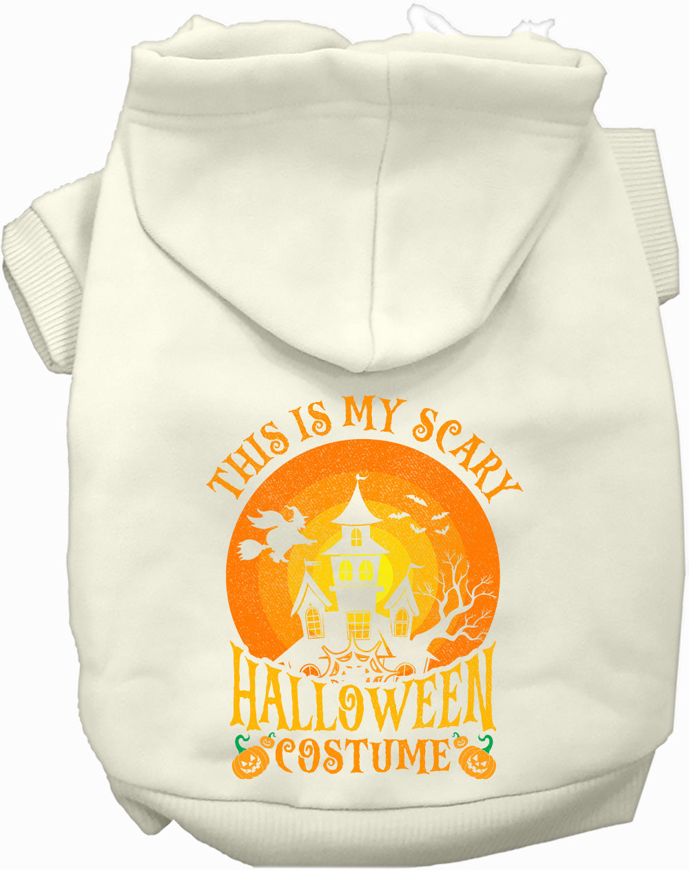 Dog Hoodie Scary Halloween Costume for Festive Style Wear