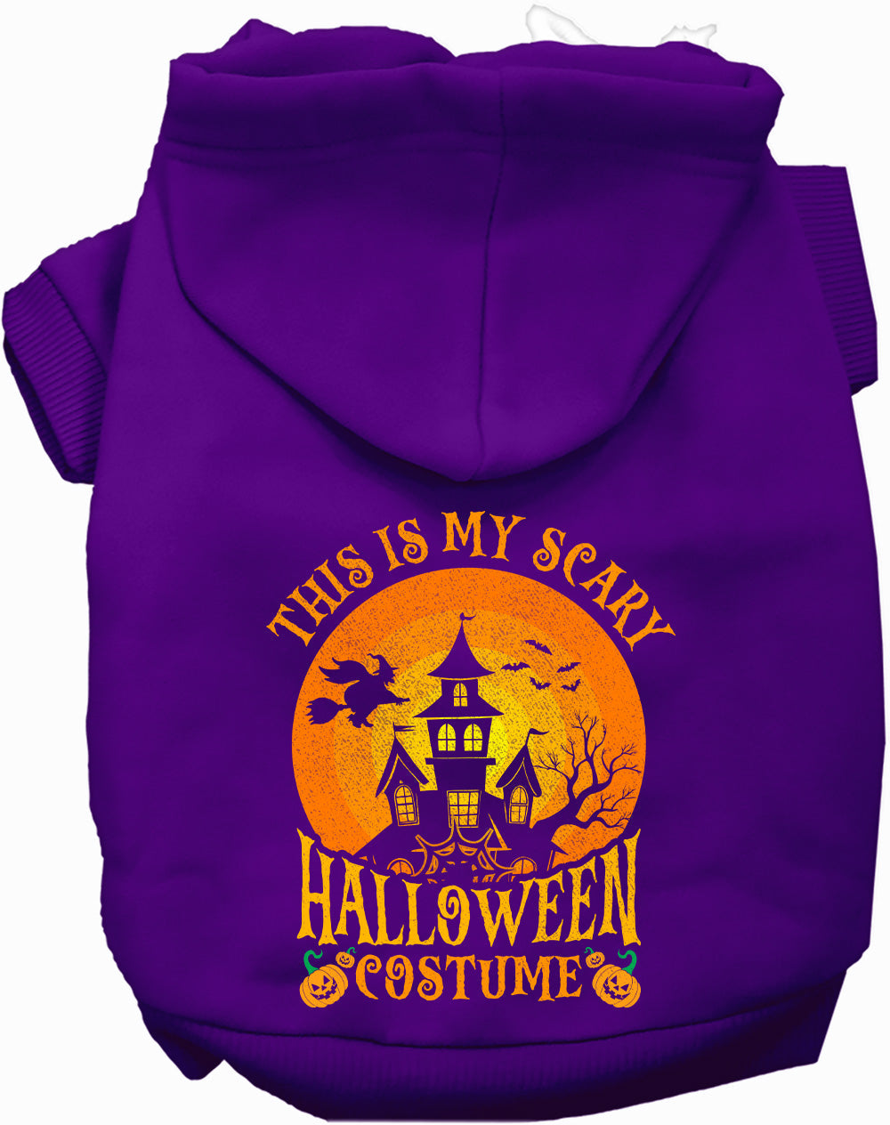 Dog Hoodie Scary Halloween Costume for Festive Style Wear