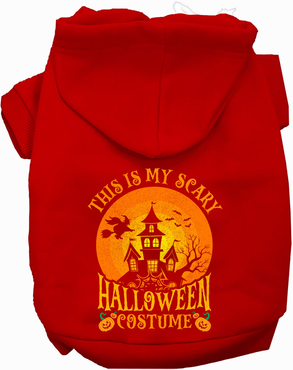Dog Hoodie Scary Halloween Costume for Festive Style Wear