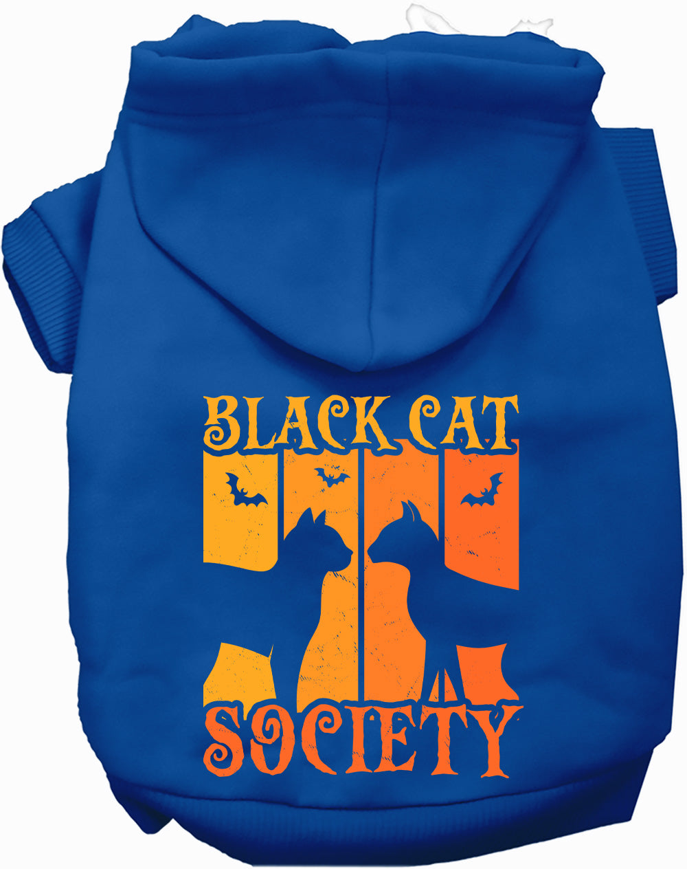 Dog Hoodie Black Cat Society Halloween for Festive Style for