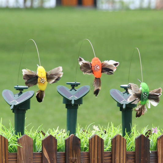 Solar Butterfly, Hummingbird, Horticulture, Countryside Mall, Shop Decoration Toys, Electric Flying Simulation Butterflies