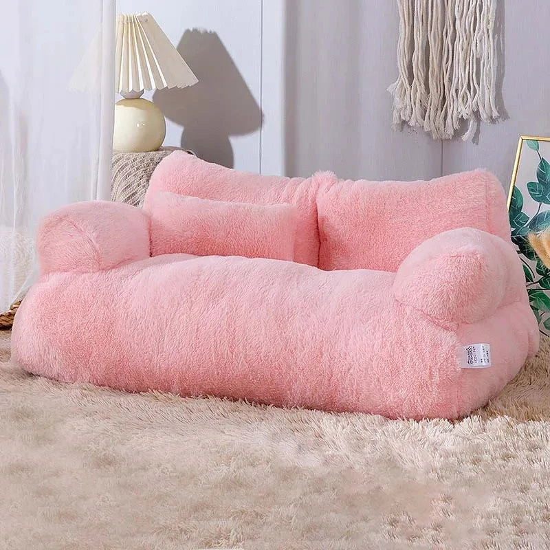 Luxury Cat Bed Sofa Winter Warm Cat Nest Pet Bed for Small Medium Dogs Cats Comfortable Plush Puppy Bed Pet Supplies - Purrfect Pet Kingdom