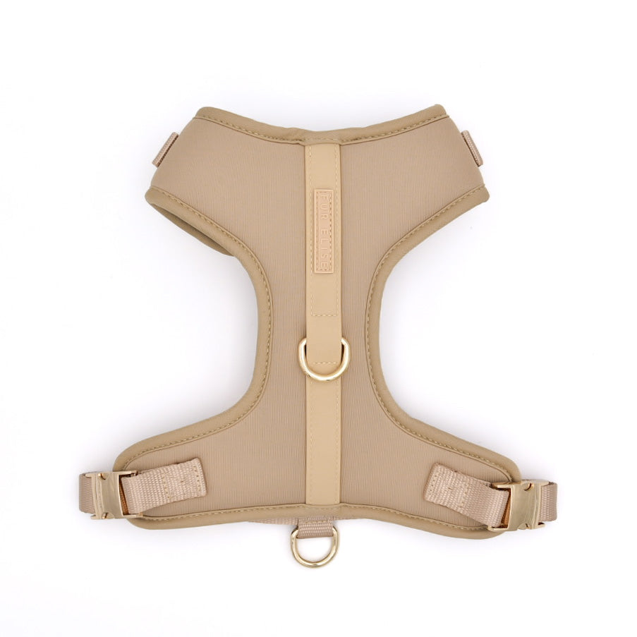 Elise Harness - Sand - Pet Harnesses - Elise Galleria