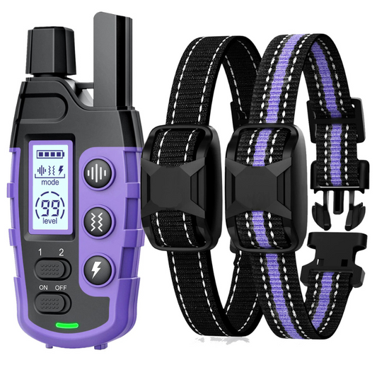 Dog Training Collar Waterproof Remote Shock 15.1oz 🎓