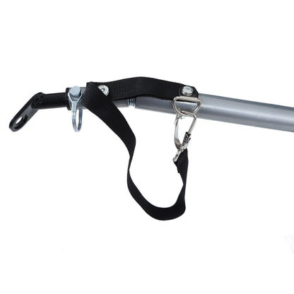 Large Folding Bike Trailer for Dogs ? 66LB Capacity All-Terr