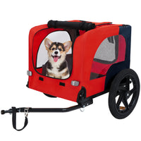 Pet Bike Trailer Dog Cart for Bicycle,Suitable for Small and