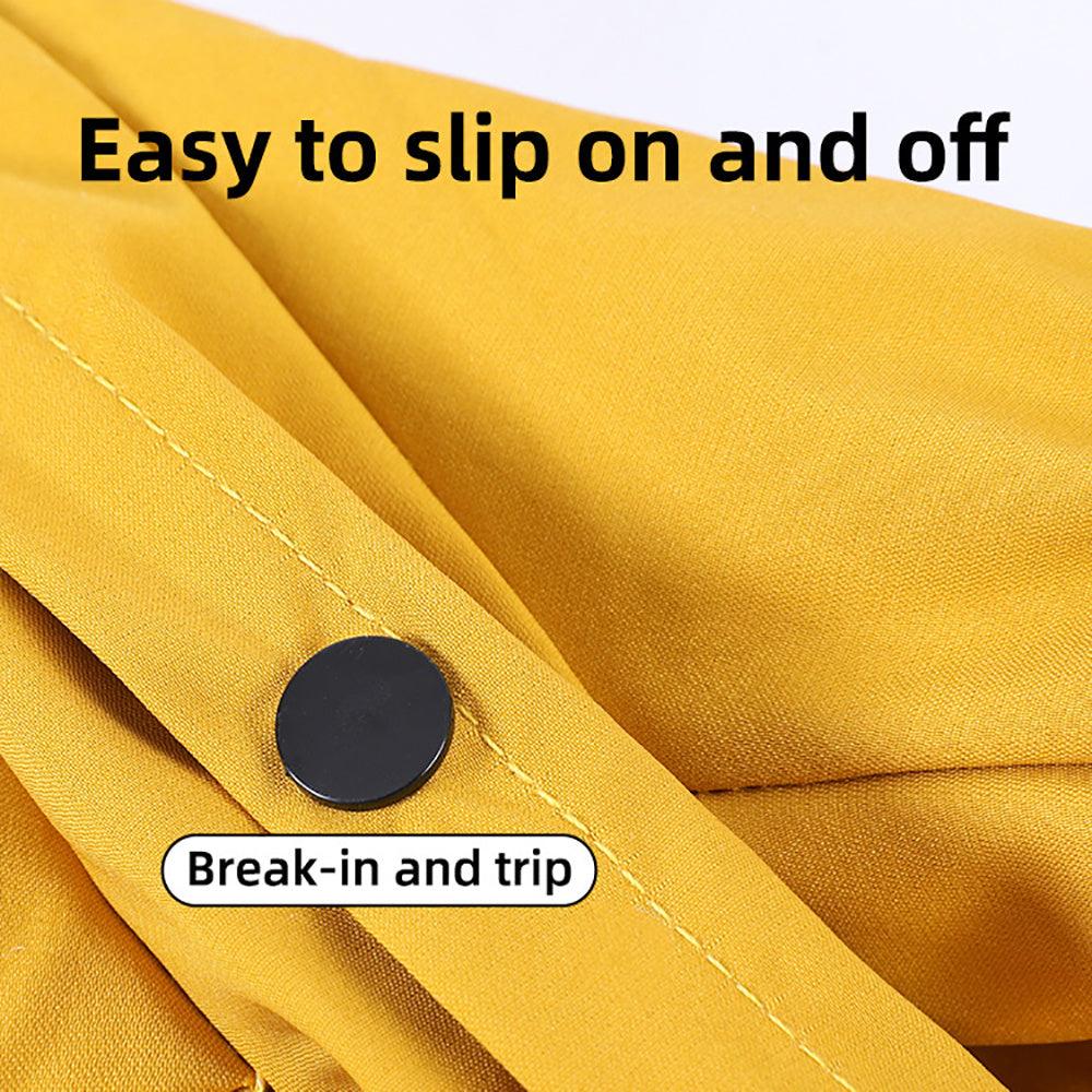 Dog Raincoat – Reflective Hooded Waterproof Pet Poncho