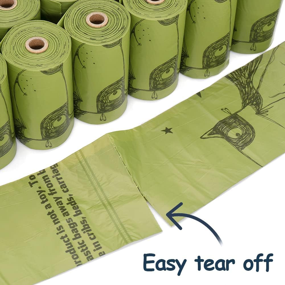 Eco - Friendly Biodegradable Dog Poop Bags – Extra Thick, Leak - Proof & Scented or Unscented Options - Elevate Marketplace
