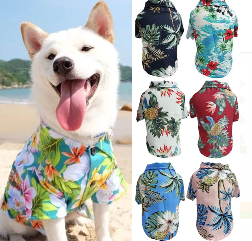 Hawaiian Pet Shirts - Purrfect Pet Kingdom
