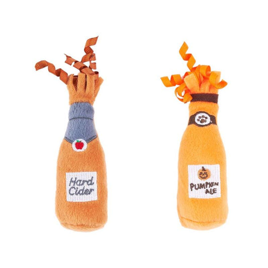 Fall Season Halloween Crusherz Cider & Ale Cat Toy 2pk