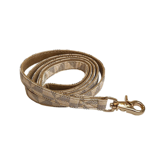 Evelyn Luxury Leash Beige