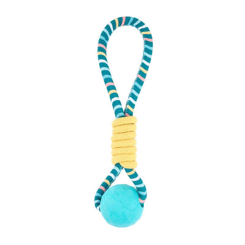 Razzle Rope Tugger Ball Dog Toy