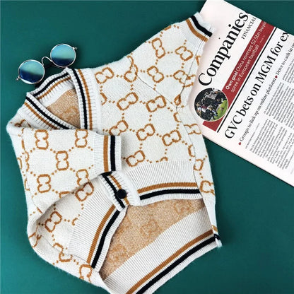 Dog Winter Knit Sweater Petite Pooch Warm 🧶