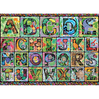A to Z 500 Piece Jigsaw Puzzle Cobble Hill