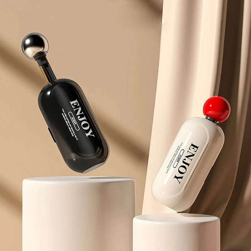 2 IN 1 Portable Pet Hair Remover Washable Reusable Lint Cleaner Sticky Hair Roller Removal Tool for Clothing Travel Household